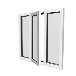 Style 41L White Aluminium Window