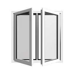 French White Window Aluminium