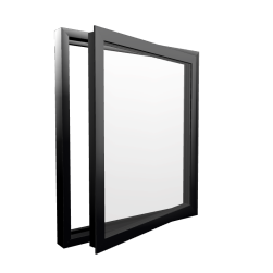 Style 4 Black Aluminium Window