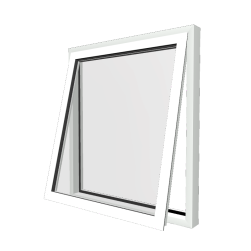 Style 2 White Aluminium Window