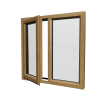 uPVC Window Irish Oak