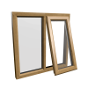 uPVC Window Irish Oak