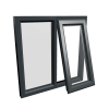 uPVC Window Anthracite Grey