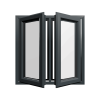 uPVC Window Anthracite Grey