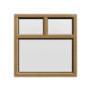 uPVC Window Irish Oak