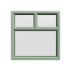 uPVC Window Chartwell Green