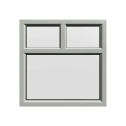 uPVC Window Agate Grey