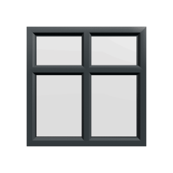 uPVC Window Anthracite Grey
