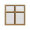 uPVC Window Irish Oak