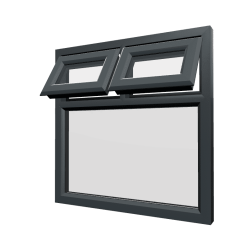 uPVC Window Anthracite Grey