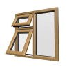 uPVC Window Irish Oak
