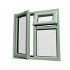 uPVC Window Chartwell Green
