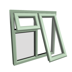 uPVC Window Chartwell Green