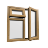 uPVC Window Irish Oak