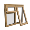 uPVC Window Irish Oak