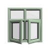 uPVC Window Chartwell Green