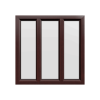 uPVC Window Rosewood Woodgrain