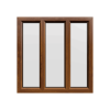 uPVC Window Golden Oak