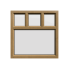 uPVC Window Irish Oak