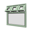 uPVC Window Chartwell Green