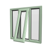 uPVC Window Chartwell Green