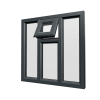 uPVC Window Anthracite Grey