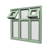 uPVC Window Chartwell Green