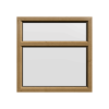 uPVC Window Irish Oak