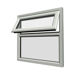 uPVC Window Agate Grey