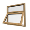 uPVC Window Irish Oak