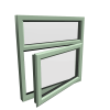 uPVC Window Chartwell Green