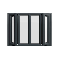 uPVC Window Anthracite Grey