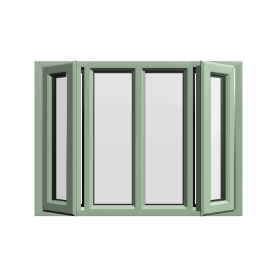 uPVC Window Chartwell Green