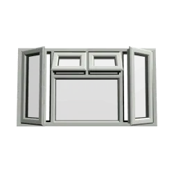 uPVC Window Agate Grey