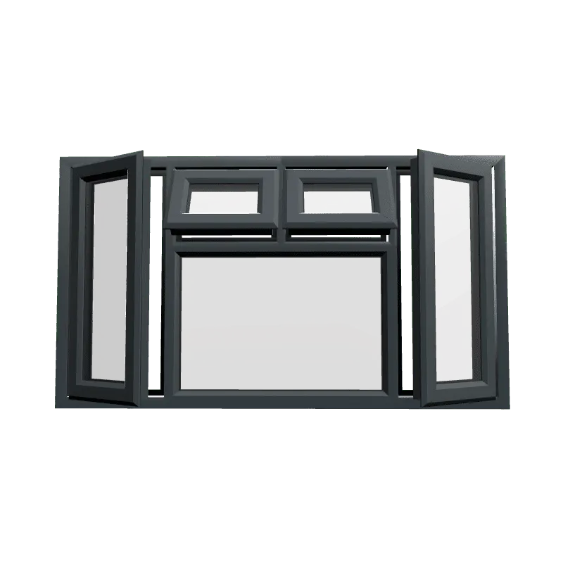 uPVC Window Anthracite Grey