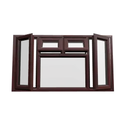 uPVC Window Rosewood Woodgrain