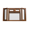 uPVC Window Golden Oak