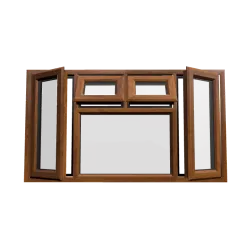 uPVC Window Golden Oak