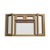 uPVC Window Irish Oak