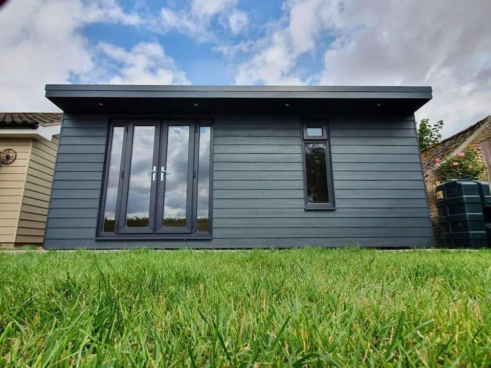Anthracite Grey French Doors with Side Panels - Build Your Own - Image 2