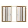 Irish Oak uPVC Sliding Door