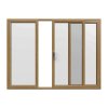 Irish Oak uPVC Sliding Door