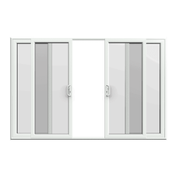 4 Pane uPVC Sliding Patio Doors