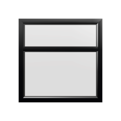 Style 5 Black Aluminium Window