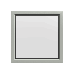 uPVC Window Agate Grey