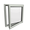 uPVC Window Agate Grey