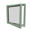 uPVC Window Chartwell Green