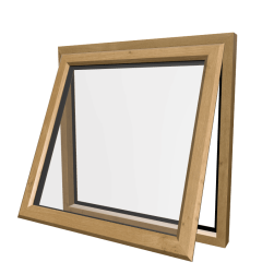 Irish Oak Casement Windows